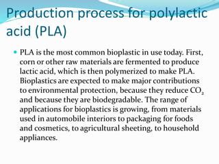  Lactic Acid: A Versatile Ingredient for Bioplastics and Food Preservation!